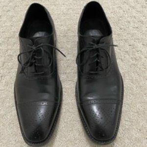 Hart Schaffner Marx Oxford Leather - Black - Size 12